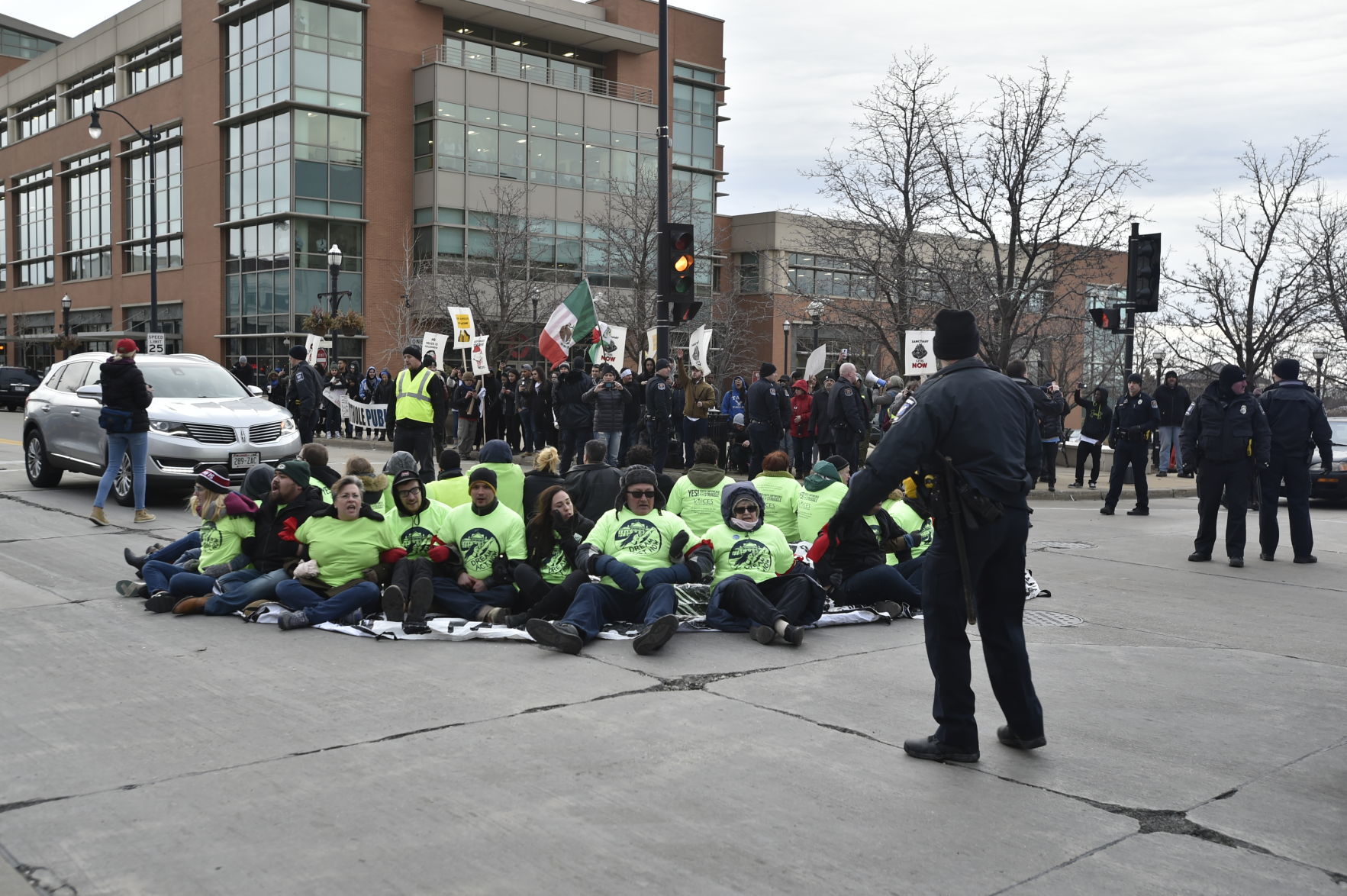 Stopping traffic for DACA